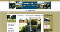 Desktop Screenshot of amishhandcraftedmetalwindchimes.com
